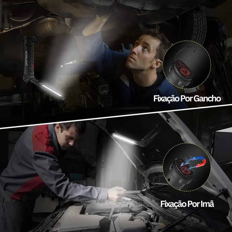 Lanterna de Led Para Consertos e Multifunções Lumix360 [2000 LÚMENS]