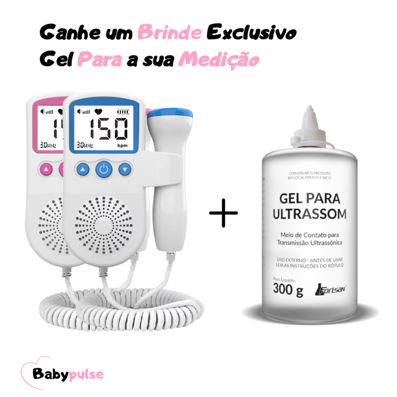 Medidor de Frequência Cardíaca Pré-natal [ESCUTE O CORAÇÃOZINHO DELE]