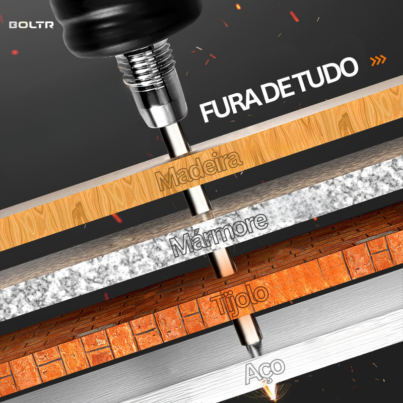 Fixadora de Arrebites Silenciosa Boltr [SISTEMA DE ESPOLETA]