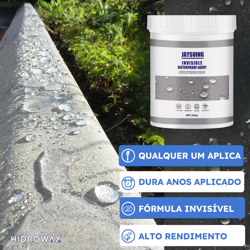 Pasta Impermeabilizante Transparente Para Uso Geral Hidromax