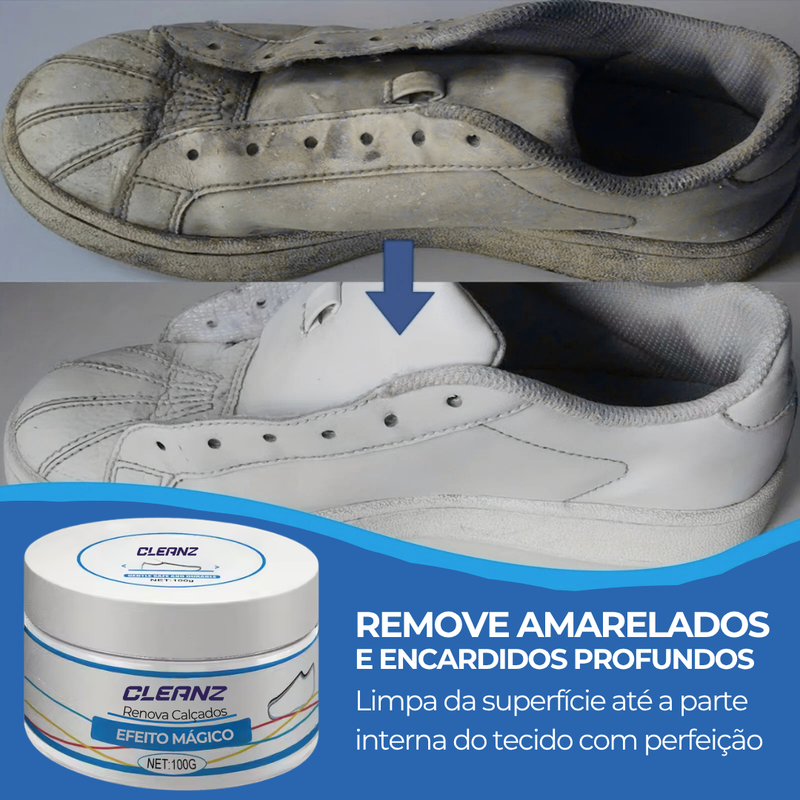 Pasta Limpadora de Calçados Cleanz [EFEITO MÁGICO]
