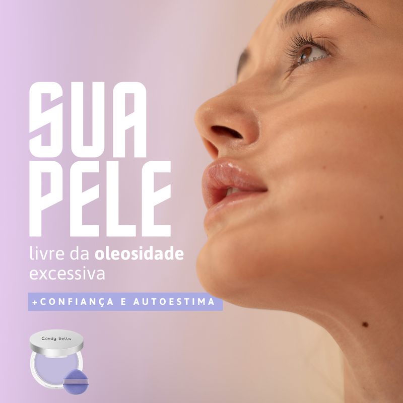 Base Candy Bella - Remove e Controla Oleosidade da Pele