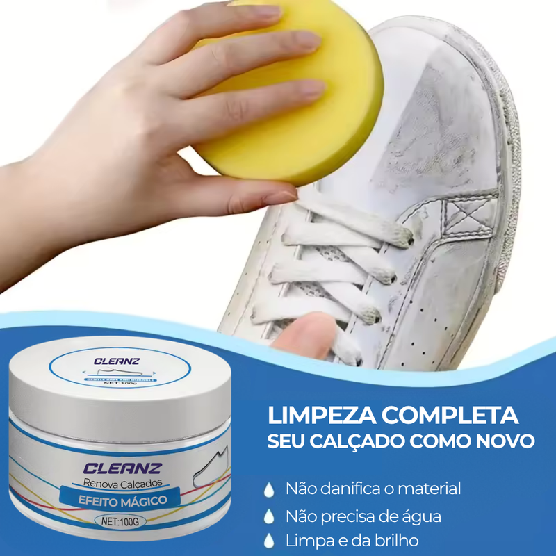 Pasta Limpadora de Calçados Cleanz [EFEITO MÁGICO]