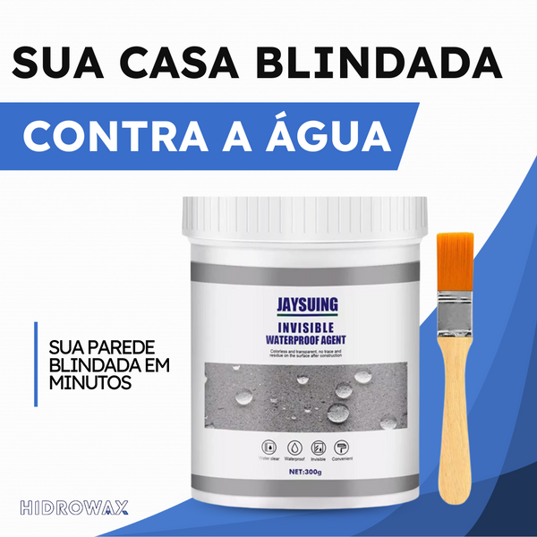 Pasta Impermeabilizante Transparente Para Uso Geral Hidromax