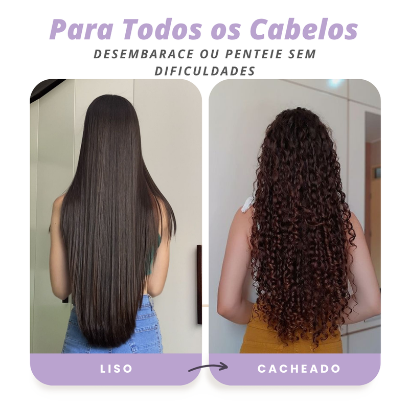 Escova de Cabelo Anti Caspa - [Limpa Fácil]