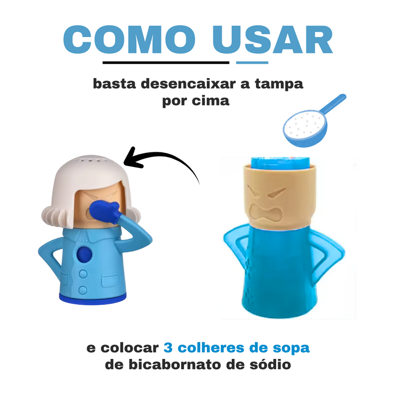 Desodorizador Tira Cheiro de Geladeira