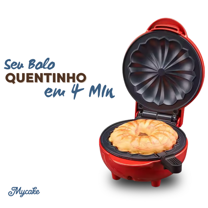 Mini Máquina De Assar Bolo Portátil Mycake + Brinde Exclusivo