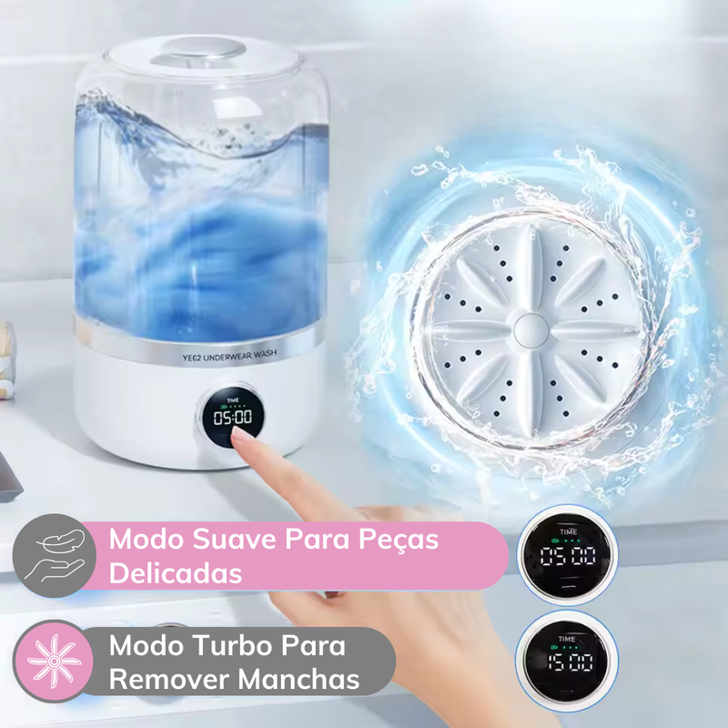 Mini Máquina de Lavar Roupas Íntimas Intimix
