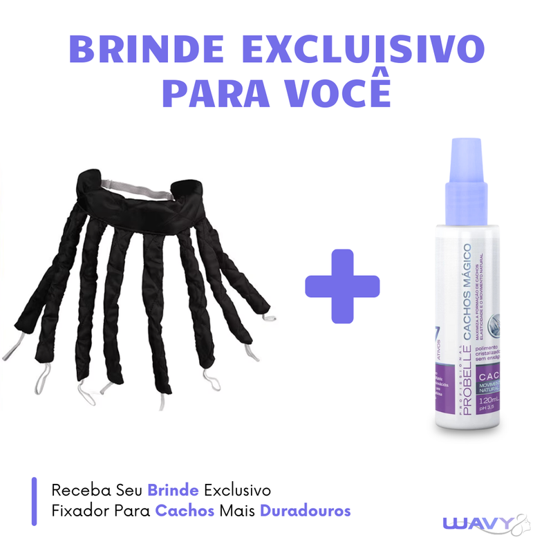 Modelador de Cachos em 8 Partes Wavy [BRINDE EXCLUSIVO]