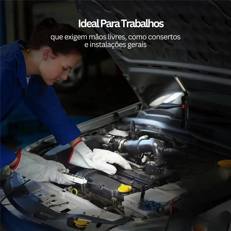 Lanterna de Led Para Consertos e Multifunções Lumix360 [2000 LÚMENS]