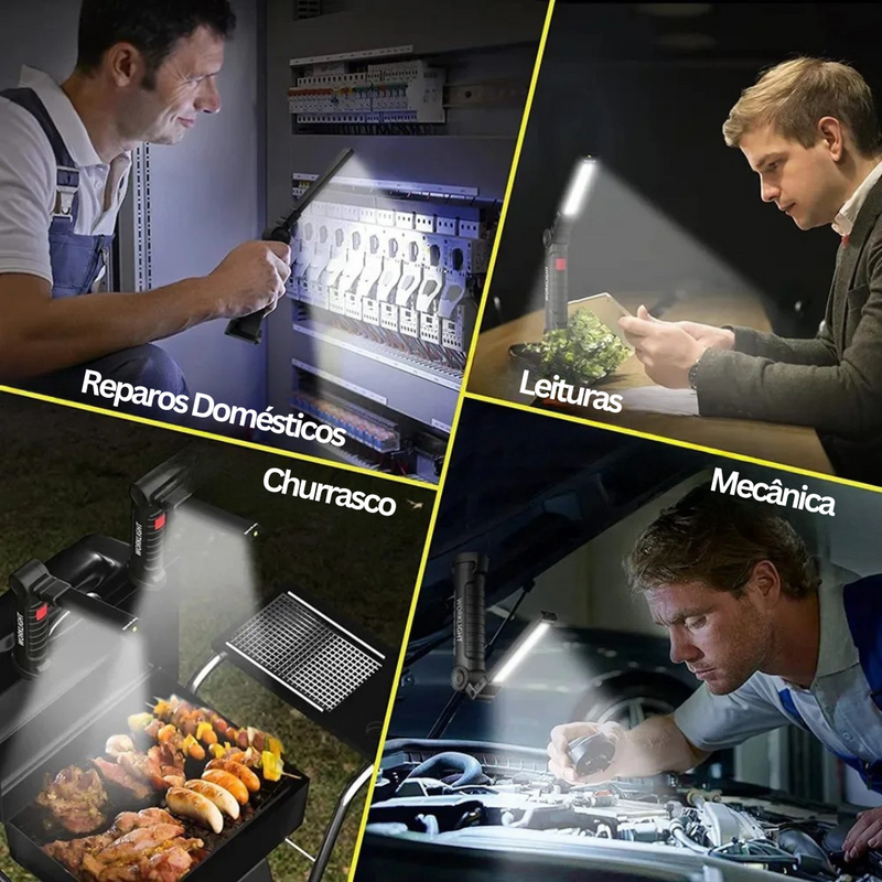 Lanterna de Led Para Consertos e Multifunções Lumix360 [2000 LÚMENS]
