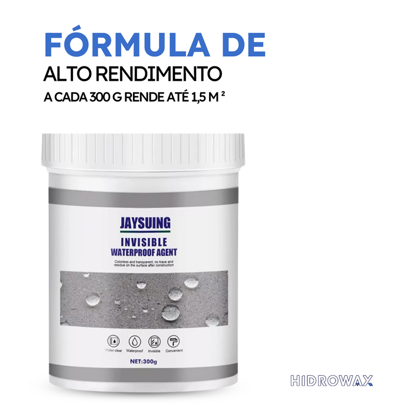 Pasta Impermeabilizante Transparente Para Uso Geral Hidromax