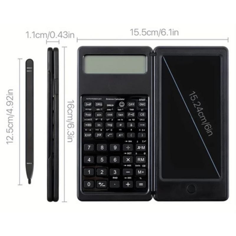 Calculadora Científica Com Bloco De Notas Digital