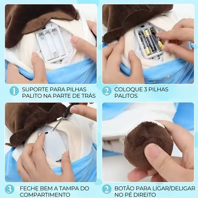 Pelúcia de Jesus Cristo [Efeito Respiração]