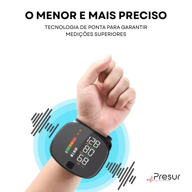 Medidor de Pressão Hiper Compacto Presur [PRECISÃO DE PONTA]