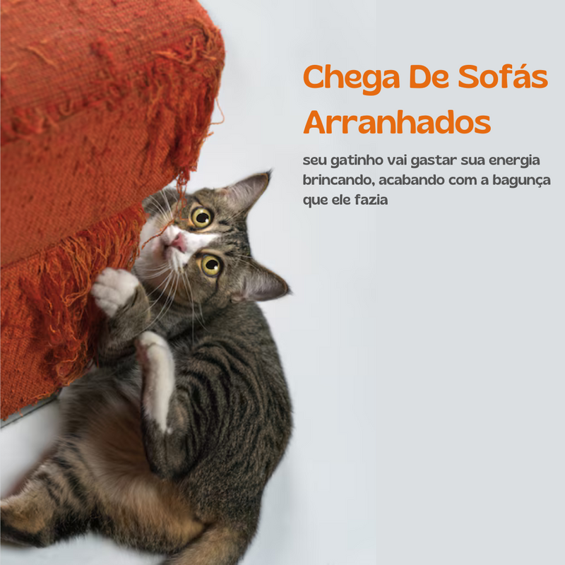 Brinquedo Interativo Para Gatos [SONS E MOVIMENTOS]
