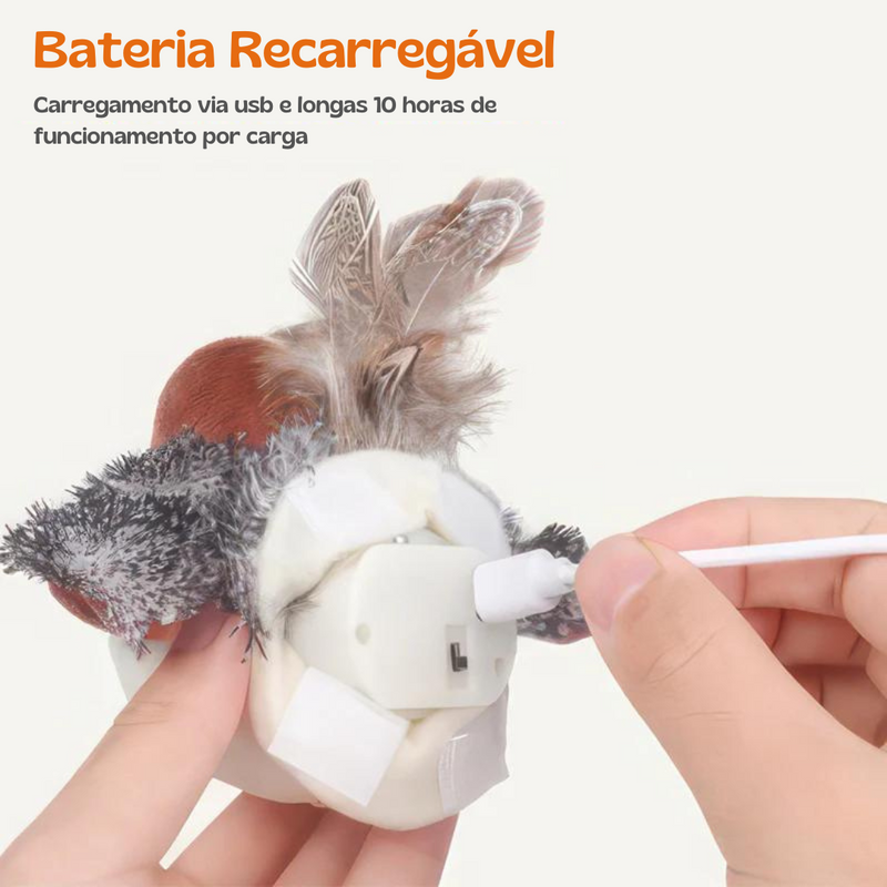 Brinquedo Interativo Para Gatos [SONS E MOVIMENTOS]