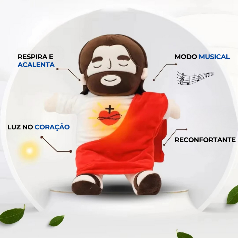 Pelúcia de Jesus Cristo [Efeito Respiração]