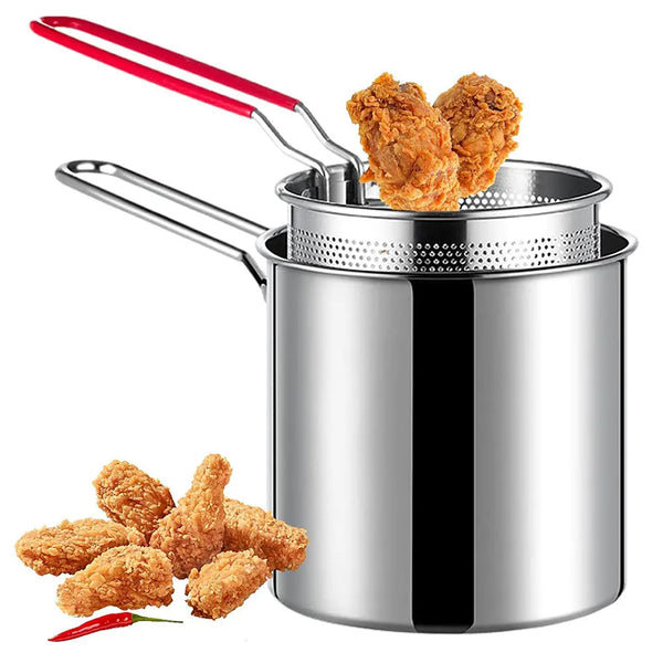 Panela de Fritura de Inox