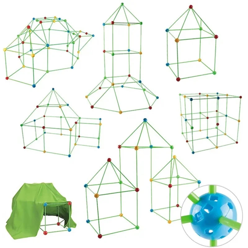 Brinquedo Para Montagem de Casinhas Funbox