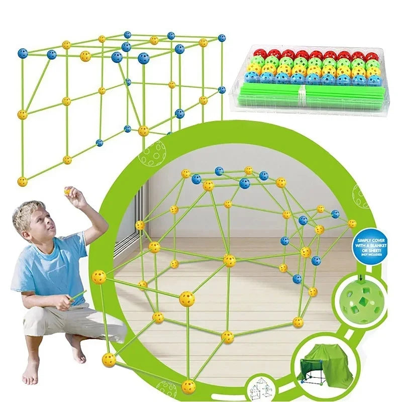 Brinquedo Para Montagem de Casinhas Funbox