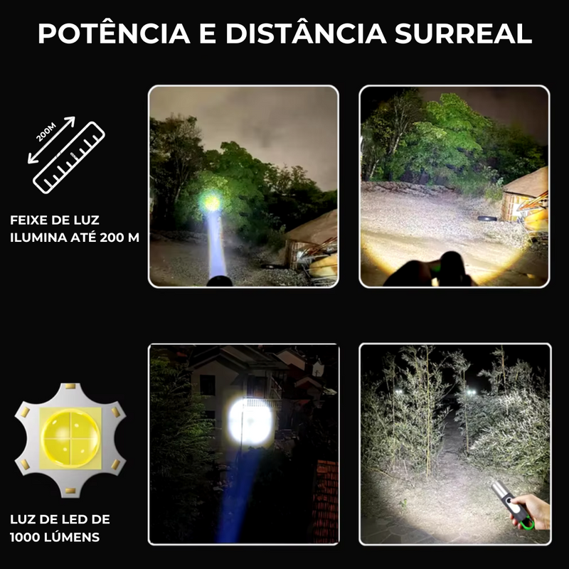 Lanterna Telescópica 180M