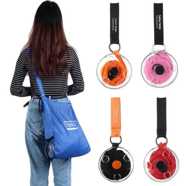 Bolsa Retrátil de Nylon Portátil