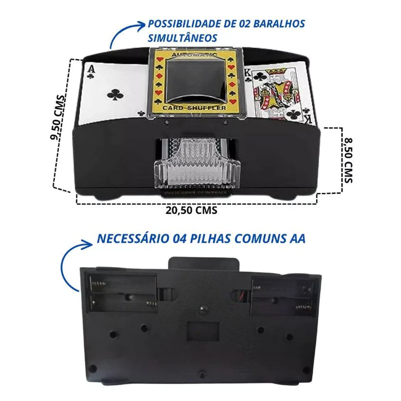 Embaralhador de Cartas Automático [EMBARALHA EM 2 SEGUNDOS]