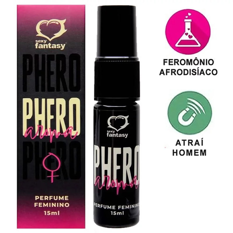 Perfume Feminino Com Feromônios da Atração Phero