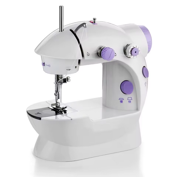 Mini Máquina de Costura Portátil Bivolt [COM MODO SEM FIO]