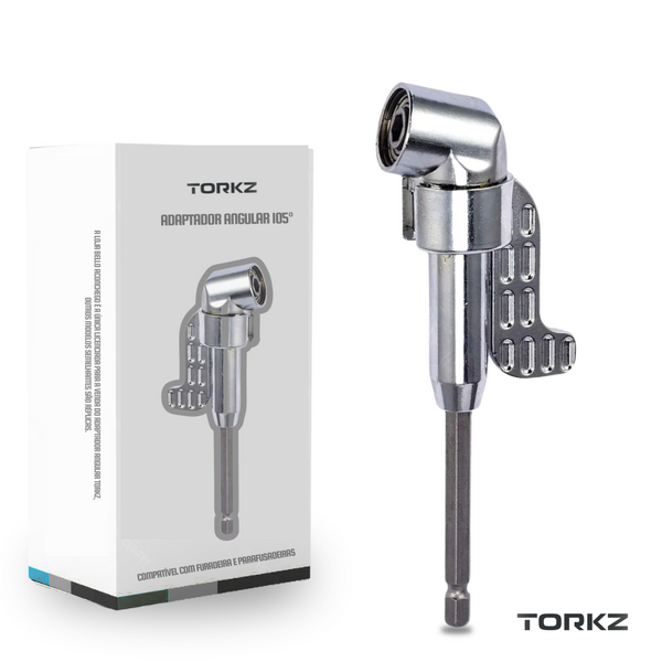 Adaptador de Broca Angular 105° Torkz