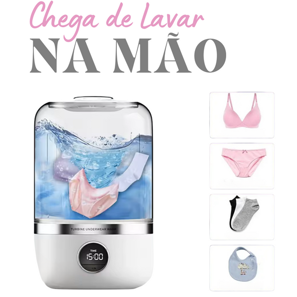Mini Máquina de Lavar Roupas Íntimas Intimix