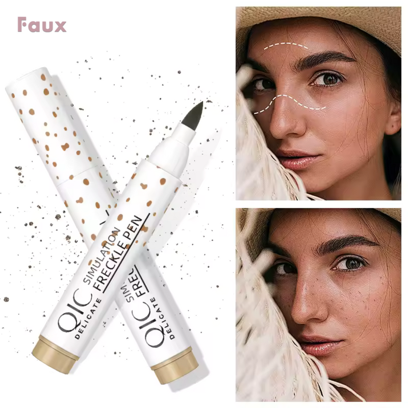 Caneta Para Sardas a Prova D'água Faux - Aspecto Natural