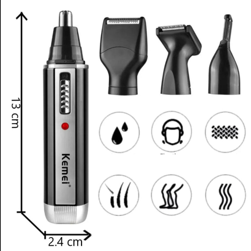 Kit Barbeador Kemei - Bello Aconchego