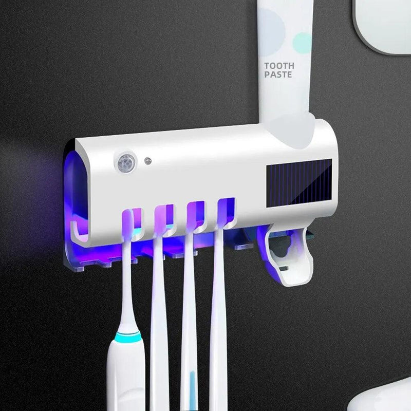 Porta Escova De Dentes Bacter UV - Bello Aconchego